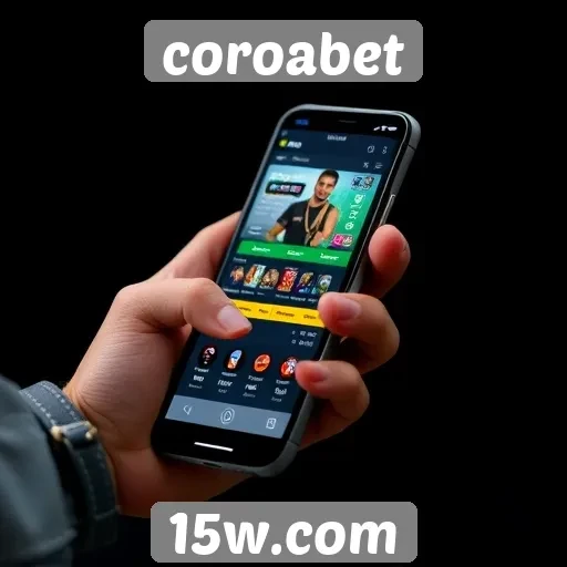 Acessibilidade do site Coroabet em dispositivos móveis